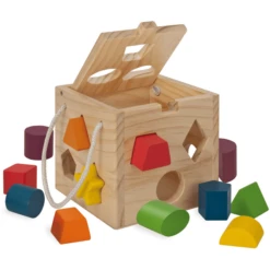 EICHHORN Sorteerkubus -EXIT TOYS || Steiff || fehn Verkoopwinkel eichhorn sorteerkubus a078335 4