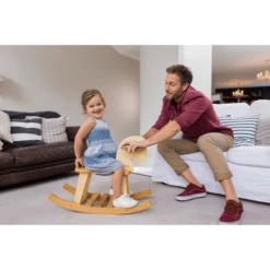 EverEarth® Bamboe Schommelpaard -EXIT TOYS || Steiff || fehn Verkoopwinkel everearth bamboe schommelpaard a185852 3