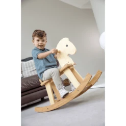 EverEarth® Bamboe Schommelpaard -EXIT TOYS || Steiff || fehn Verkoopwinkel everearth bamboe schommelpaard a185852 4