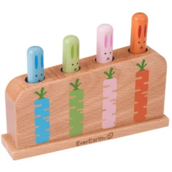 EverEarth® Klopspel - Springende Konijnen -EXIT TOYS || Steiff || fehn Verkoopwinkel everearth klopspel springende konijnen a251839 4