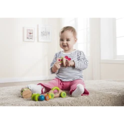 EverEarth® Rammelaar Bloem -EXIT TOYS || Steiff || fehn Verkoopwinkel everearth rammelaar bloem a185688 4