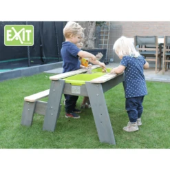 EXIT TOYS EXIT Aksent Zand-, Water- En Picknicktafel (1 Bankje) -EXIT TOYS || Steiff || fehn Verkoopwinkel exit aksent zand water en picknicktafel 1 bankje a248473 4