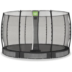 EXIT TOYS EXIT Allure Class Ic Ground Trampoline ø 366 Cm Met Veiligheidsnet, Groen