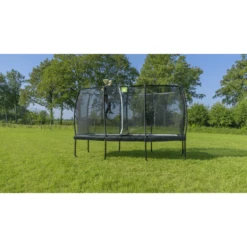 EXIT TOYS EXIT Allure Premium Trampoline 214x366cm - Zwart -EXIT TOYS || Steiff || fehn Verkoopwinkel exit allure premium trampoline 214x366cm zwart a337416 1
