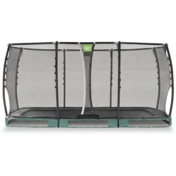 EXIT TOYS EXIT Allure Premium Vloertrampoline 244x427cm - Groen