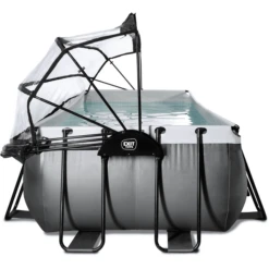 EXIT TOYS EXIT Black Leather Zwembad 540x250x100cm Met Sand Filterpomp, Afdekking En Warmtepomp - Zwart -EXIT TOYS || Steiff || fehn Verkoopwinkel exit black leather zwembad 540x250x100cm met sand filterpomp afdekking en warmtepomp zwart a337774 4