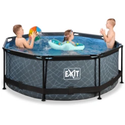 EXIT TOYS EXIT Frame Pool ø244x76cm - GrijsEXIT PeakPro ø10ft Zwart -EXIT TOYS || Steiff || fehn Verkoopwinkel exit frame pool o244x76cm grijsexit peakpro o10ft zwart a305861 3
