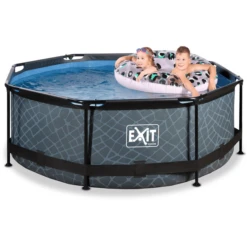 EXIT TOYS EXIT Frame Pool ø244x76cm - GrijsEXIT PeakPro ø10ft Zwart -EXIT TOYS || Steiff || fehn Verkoopwinkel exit frame pool o244x76cm grijsexit peakpro o10ft zwart a305861 4