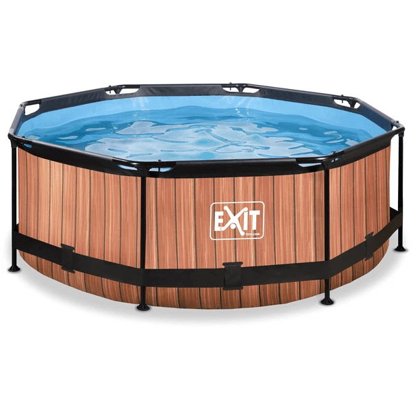 EXIT TOYS EXIT Frame Pool ø244x76cm - Hout OptiekEXIT PeakPro ø10ft Zwart 3 EXIT TOYS EXIT Frame Pool ø244x76cm - Hout OptiekEXIT PeakPro ø10ft Zwart