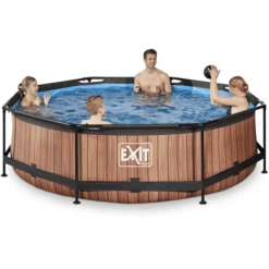 EXIT TOYS EXIT Frame Pool ø300x76cm (12v) - HoutoptiekEXIT PeakPro ø10ft Zwart -EXIT TOYS || Steiff || fehn Verkoopwinkel exit frame pool o300x76cm 12v houtoptiekexit peakpro o10ft zwart a305877 2