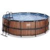EXIT TOYS EXIT Frame Pool ø427x122cm (12v Sand Filter) - Houtlook -EXIT TOYS || Steiff || fehn Verkoopwinkel exit frame pool o427x122cm 12v sand filter houtlook a305805