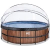 EXIT TOYS EXIT Frame Pool ø488x122cm(12v Sand Filter) - Hout + Zonnedak -EXIT TOYS || Steiff || fehn Verkoopwinkel exit frame pool o488x122cm 12v sand filter hout zonnedak a305963