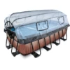 EXIT TOYS EXIT Frame Zwembad 4x2x1,22m (12v Sand Filter) - Houtoptiek + Zonnedak + Warmtepomp -EXIT TOYS || Steiff || fehn Verkoopwinkel exit frame zwembad 4x2x1 22m 12v sand filter houtoptiek zonnedak warmtepomp a305971