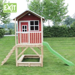 EXIT TOYS EXIT Loft 500 Houten Speelhuis - Rood -EXIT TOYS || Steiff || fehn Verkoopwinkel exit loft 500 houten speelhuis rood a248338 2