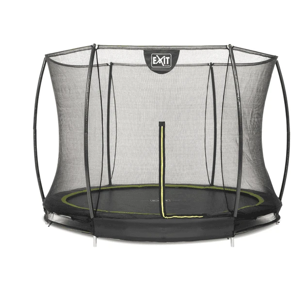 EXIT TOYS EXIT Silhouette Inground Trampoline ø305cm Met Veiligheidsnet - Zwart 3 EXIT TOYS EXIT Silhouette Inground Trampoline ø305cm Met Veiligheidsnet - Zwart