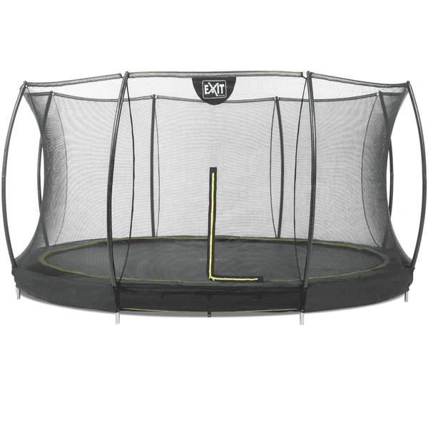 EXIT TOYS EXIT Silhouette Inground Trampoline ø366cm Met Veiligheidsnet - Zwart 3 EXIT TOYS EXIT Silhouette Inground Trampoline ø366cm Met Veiligheidsnet - Zwart