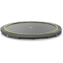 EXIT TOYS EXIT Silhouette Sportvloertrampoline ø 427 Cm, Zwart