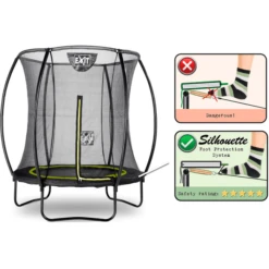 EXIT TOYS EXIT Silhouette Trampoline ø183cm - Zwart -EXIT TOYS || Steiff || fehn Verkoopwinkel exit silhouette trampoline o183cm zwart a251446 2