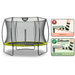 EXIT TOYS EXIT Silhouette Trampoline ø244cm - Groen -EXIT TOYS || Steiff || fehn Verkoopwinkel exit silhouette trampoline o244cm groen a251474 1