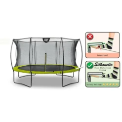 EXIT TOYS EXIT Silhouette Trampoline ø366cm - Groen -EXIT TOYS || Steiff || fehn Verkoopwinkel exit silhouette trampoline o366cm groen a251497 1