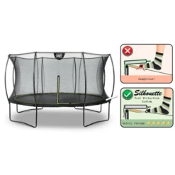 EXIT TOYS EXIT Silhouette Trampoline ø366cm - Zwart -EXIT TOYS || Steiff || fehn Verkoopwinkel exit silhouette trampoline o366cm zwart a251455 1