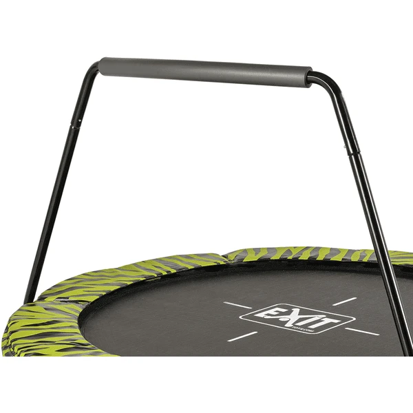 EXIT TOYS EXIT Tiggy Junior Trampoline Met Greepstang ø140 Cm, Zwart/groen 4 EXIT TOYS EXIT Tiggy Junior Trampoline Met Greepstang ø140 Cm, Zwart/groen - Image 2