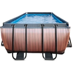 EXIT TOYS EXIT Wood Pool 540x250x122cm Met Afdekking En Sand Filter En Warmtepomp, Bruin -EXIT TOYS || Steiff || fehn Verkoopwinkel exit wood pool 540x250x122cm met afdekking en sand filter en warmtepomp bruin a294642 2
