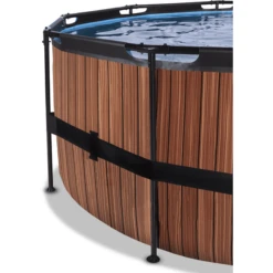 EXIT TOYS EXIT Wood Pool ø450x122cm Met Afdekking, Sand Filter En Warmtepomp, Bruin -EXIT TOYS || Steiff || fehn Verkoopwinkel exit wood pool o450x122cm met afdekking sand filter en warmtepomp bruin a294640 3