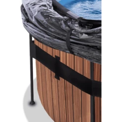 EXIT TOYS EXIT Wood Pool ø450x122cm Met Afdekking, Sand Filter En Warmtepomp, Bruin -EXIT TOYS || Steiff || fehn Verkoopwinkel exit wood pool o450x122cm met afdekking sand filter en warmtepomp bruin a294640 4