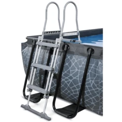 EXIT TOYS EXIT Zwembad Stone 400x200cm Met Overkapping En Zandfilterpomp - Grijs -EXIT TOYS || Steiff || fehn Verkoopwinkel exit zwembad stone 400x200cm met overkapping en zandfilterpomp grijs a269406 2