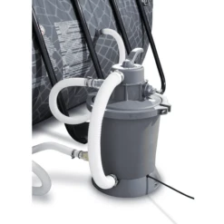 EXIT TOYS EXIT Zwembad Stone 400x200cm Met Overkapping En Zandfilterpomp - Grijs -EXIT TOYS || Steiff || fehn Verkoopwinkel exit zwembad stone 400x200cm met overkapping en zandfilterpomp grijs a269406 4