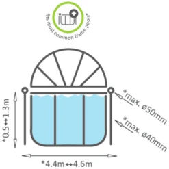 EXIT TOYS EXIT Zwembadafdekking ø450cm 9 EXIT TOYS EXIT Zwembadafdekking ø450cm -EXIT TOYS || Steiff || fehn Verkoopwinkel exit zwembadafdekking o450cm a294643 2
