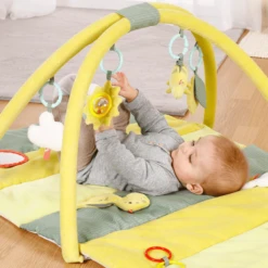 Fehn ® 3-D- Activity -deken Happy Dino -EXIT TOYS || Steiff || fehn Verkoopwinkel fehn 3 d activity deken happy dino a364326 1