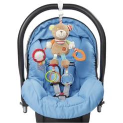 Fehn® Activity-Teddy Met Klem Oskar -EXIT TOYS || Steiff || fehn Verkoopwinkel fehn activity teddy met klem oskar a279070 1