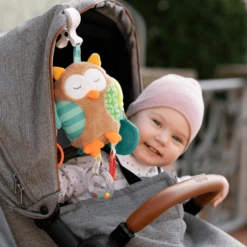 FEHN Activity-Uil Met Klem - Sleeping Forest -EXIT TOYS || Steiff || fehn Verkoopwinkel fehn activity uil met klem sleeping forest a134442 3