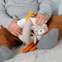 Fehn ® Grijpbal Ezel & Teddy NATURE -EXIT TOYS || Steiff || fehn Verkoopwinkel fehn grijpbal ezel amp teddy nature a363278 1