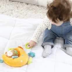 FEHN Muziekdier Uil In Maan - Sleeping Forest -EXIT TOYS || Steiff || fehn Verkoopwinkel fehn muziekdier uil in maan sleeping forest a131168 4