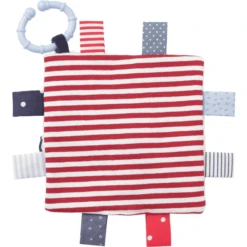 Fehn® Ocean Club Knisperdoek Teddy Met Ring -EXIT TOYS || Steiff || fehn Verkoopwinkel fehn ocean club knisperdoek teddy met ring a273737 1