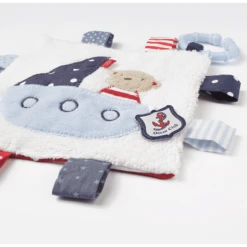 Fehn® Ocean Club Knisperdoek Teddy Met Ring -EXIT TOYS || Steiff || fehn Verkoopwinkel fehn ocean club knisperdoek teddy met ring a273737 4