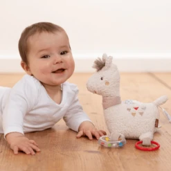 Fehn Peru - Activity Lama Met Ring -EXIT TOYS || Steiff || fehn Verkoopwinkel fehn peru activity lama met ring a273381 2