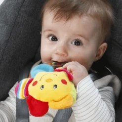 Fehn® Rammelaar Bloem - Classic Stars -EXIT TOYS || Steiff || fehn Verkoopwinkel fehn rammelaar bloem classic stars a279057 4