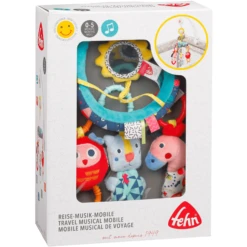 Fehn ® Reismuziek Mobiel COLOR Friends -EXIT TOYS || Steiff || fehn Verkoopwinkel fehn reismuziek mobiel color friends a295657 4