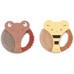 Filibabba Cool Bite Ringen - Bij En Rups -EXIT TOYS || Steiff || fehn Verkoopwinkel filibabba cool bite ringen bij en rups a333563 1