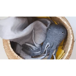 Filibabba Knuffeldier Octopus 30 Cm Grijs Gemêleerd -EXIT TOYS || Steiff || fehn Verkoopwinkel filibabba knuffeldier octopus 30 cm grijs gemeleerd a333421 3