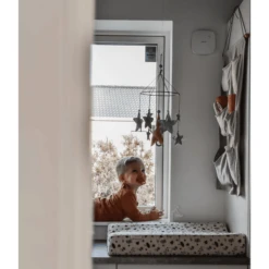 Filibabba Muzikaal Mobieltje Shooting Star Grijs Gemêleerd -EXIT TOYS || Steiff || fehn Verkoopwinkel filibabba muzikaal mobieltje shooting star grijs gemeleerd a333377 1