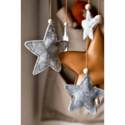 Filibabba Muzikaal Mobieltje Shooting Star Grijs Gemêleerd -EXIT TOYS || Steiff || fehn Verkoopwinkel filibabba muzikaal mobieltje shooting star grijs gemeleerd a333377 3