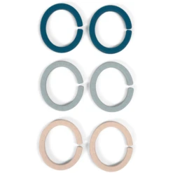 Filibabba Silicone Speelringen - Blauw -EXIT TOYS || Steiff || fehn Verkoopwinkel filibabba silicone speelringen blauw a383163 2