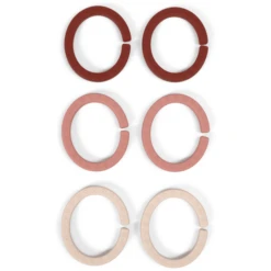 Filibabba Silicone Speelringen - Roos -EXIT TOYS || Steiff || fehn Verkoopwinkel filibabba silicone speelringen roos a383159 2