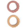 Filibabba Siliconen Bijtring 2-pack - Vintage Rose -EXIT TOYS || Steiff || fehn Verkoopwinkel filibabba siliconen bijtring 2 pack vintage rose a383152