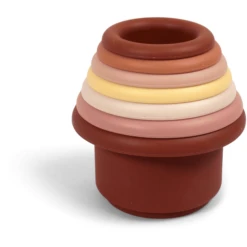 Filibabba Siliconen Stapelbeker - Roos -EXIT TOYS || Steiff || fehn Verkoopwinkel filibabba siliconen stapelbeker roos a383175 2